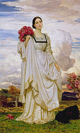 The Countess Brownlow, c.1879 | Frederick Leighton | Giclée Leinwand Kunstdruck