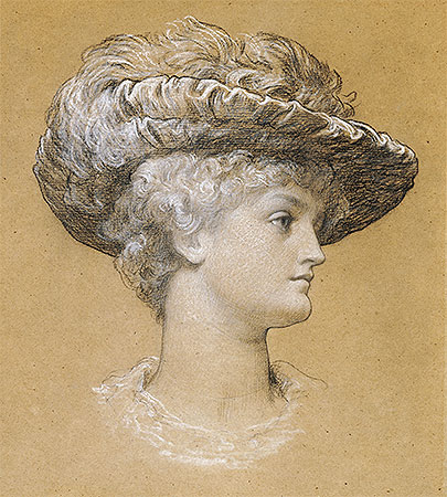 Portrait of Dorothy Dene, 1884 | Frederick Leighton | Giclée Paper Art Print