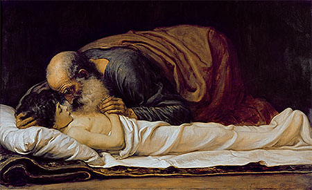 Elisha Healing the Son of the Shunamite Widow, 1881 | Frederick Leighton