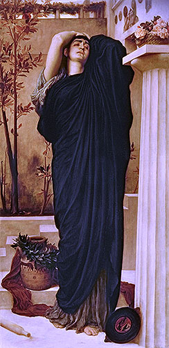 Electra at the Tomb of Agamemnon, n.d. | Frederick Leighton | Giclée Leinwand Kunstdruck