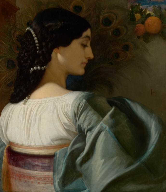 Nanna (Pavonia), 1859 | Frederick Leighton | Giclée Canvas Print