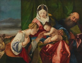 The Mystical Marriage of Saint Catherine, 1506 | Lorenzo Lotto