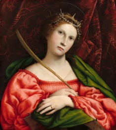 Saint Catherine, 1522 | Lorenzo Lotto