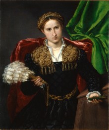 Portrait of Laura da Pola, c.1543/44 | Lorenzo Lotto