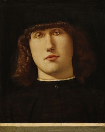 Porträt eines jungen Mannes, c.1498/00 | Lorenzo Lotto