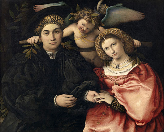 Micer Marsilio Cassotti and his wife Faustina, 1523 | Lorenzo Lotto | Giclée Canvas Print