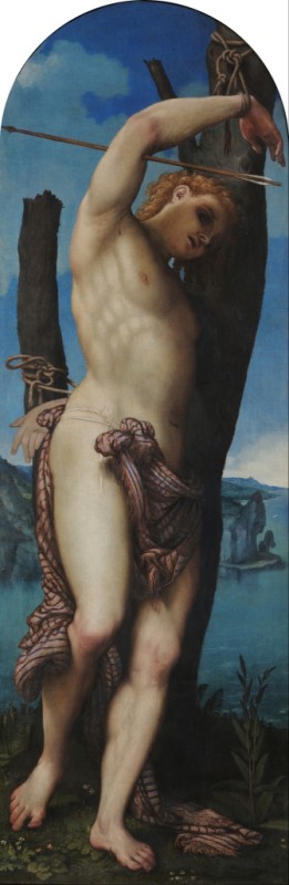 St. Sebastian and St. Christopher, 1531 | Lorenzo Lotto | Giclée Canvas Print