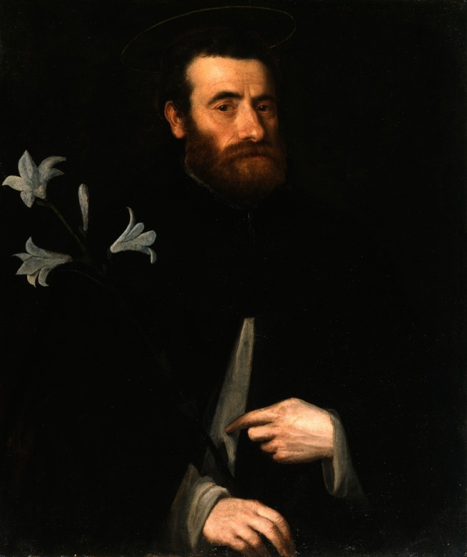 Portrait of Fra Lorenzo da Bergamo, 1542 | Lorenzo Lotto | Giclée Canvas Print