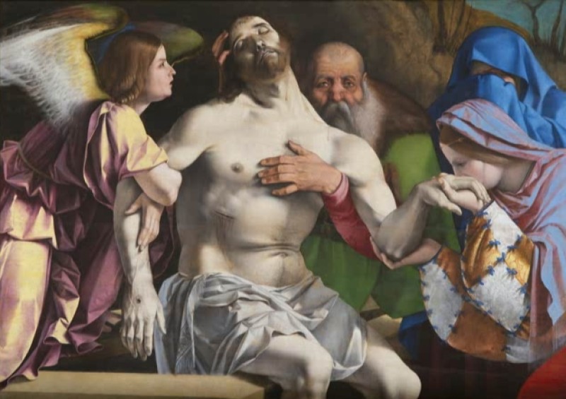 Dead Christ, c.1506/08 | Lorenzo Lotto | Giclée Canvas Print