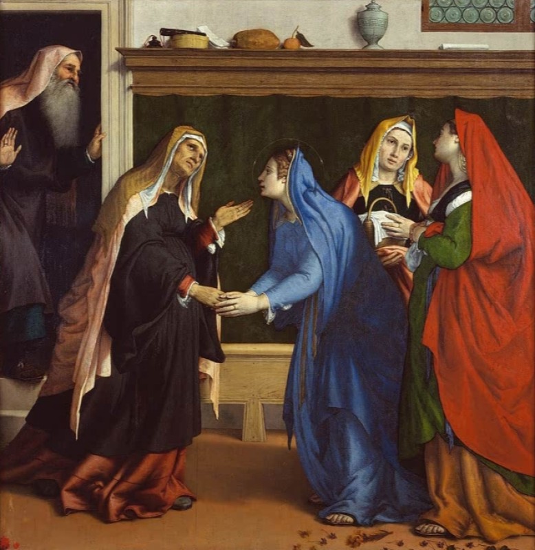 The Visitation, 1532 | Lorenzo Lotto | Giclée Canvas Print