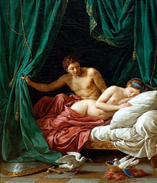 Lagrenee | Mars and Venus an Allegory of Peace, 1770 by | Giclée Canvas Print