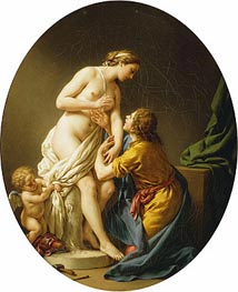 Pygmalion and Galatea | Lagrenee | Painting Reproduction