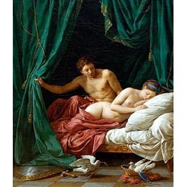 Mars and Venus an Allegory of Peace - Lagrenee