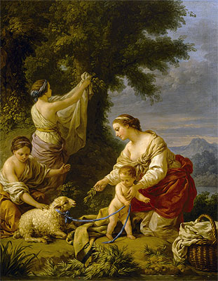 The Complacent Mother, 1771 | Lagrenee