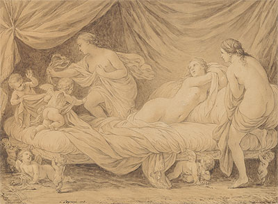 Les Graces lutinees par les amours, 1778 | Lagrenee