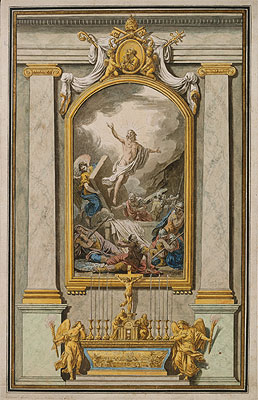 Lagrenee | The Resurrection, c.1760 | Giclée Paper Art Print