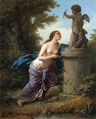 Offering for Cupid, 1775 | Lagrenee | Giclée Leinwand Kunstdruck