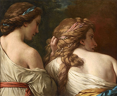 Two Nymphs, c.1765 | Lagrenee | Giclée Leinwand Kunstdruck