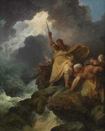 Die Vernichtung der Armee des Pharao, 1792 | Philip James de Loutherbourg