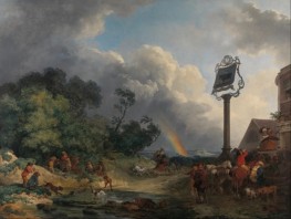Der Regenbogen, 1784 | Philip James de Loutherbourg