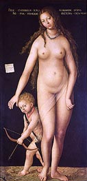 Venus and Cupid, 1509 von Lucas Cranach | Leinwand Kunstdruck