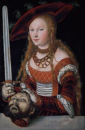 Judith with the Head of Holofernes | Lucas Cranach | Painting Reproduction