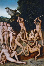 The Silver Age (The Effects of Jealousy) | Lucas Cranach | Painting Reproduction
