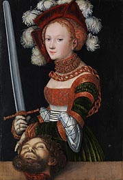 Lucas Cranach | Judith with the Head of Holofernes | Giclée Canvas Print