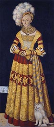 Lucas Cranach | Duchess Katharina of Mecklenburg | Giclée Canvas Print