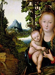 Lucas Cranach | Virgin and Child | Giclée Canvas Print