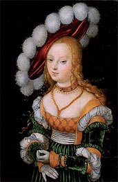Portrait of Young Girl | Lucas Cranach | Painting Reproduction