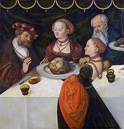 Lucas Cranach | Herod’s Banquet | Giclée Canvas Print