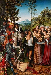 The Beheading of St John the Baptist | Lucas Cranach | Painting Reproduction