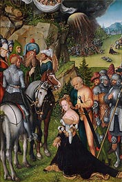 The Beheading of St Catherine | Lucas Cranach | Painting Reproduction