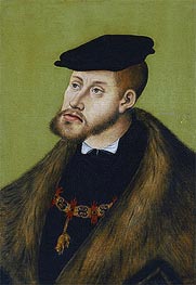 Lucas Cranach | Emperor Charles V | Giclée Canvas Print