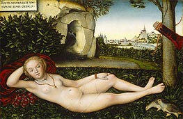 Lucas Cranach | The Nymph of the Spring | Giclée Canvas Print