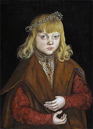 A Prince of Saxony | Lucas Cranach | Painting Reproduction