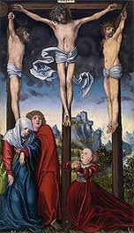 Lucas Cranach | Christ Crucified between the Two Thieves | Giclée Canvas Print