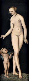 Lucas Cranach | Venus and Cupid as the Honey Thief | Giclée Canvas Print