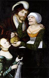 An Ill-Matched Pair | Lucas Cranach | Painting Reproduction