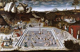 The Fountain of Youth | Lucas Cranach | Painting Reproduction