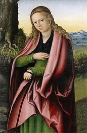 St Margaret | Lucas Cranach | Gemälde Reproduktion