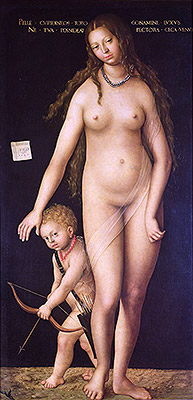 Venus and Cupid, 1509 | Lucas Cranach | Giclée Canvas Print