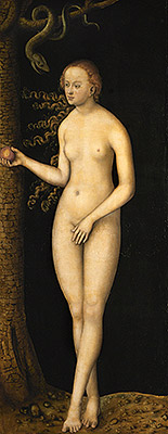 Eva, 1537 | Lucas Cranach