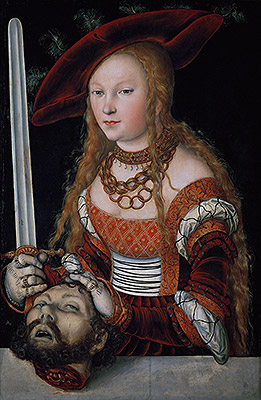 Judith with the Head of Holofernes, c.1530 | Lucas Cranach | Giclée Canvas Print