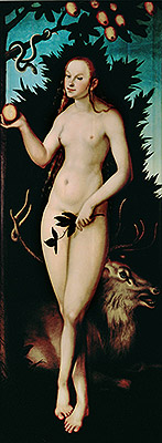 Eva, 1533 | Lucas Cranach