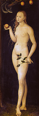 Eva, 1528 | Lucas Cranach