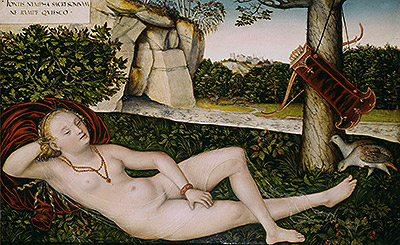 Liegende Wasserfee, c.1540/50 | Lucas Cranach