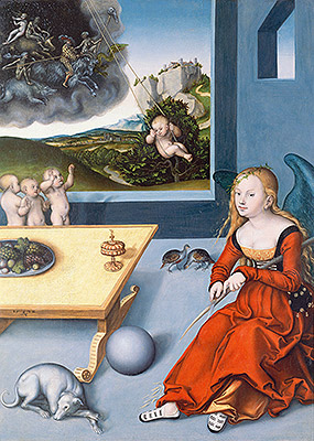 Melancholy, 1532 | Lucas Cranach | Giclée Canvas Print