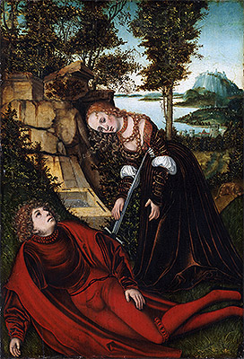 Pyramus und Thisbe, c.1515/20 | Lucas Cranach